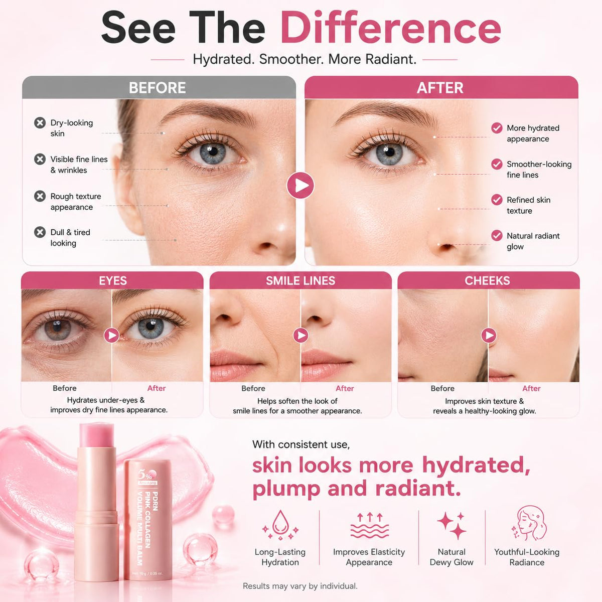 PDRN Pink Collagen Volume Multi Balm Stick