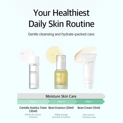 Korean Pure Glow Essentials 5 step skincare kit