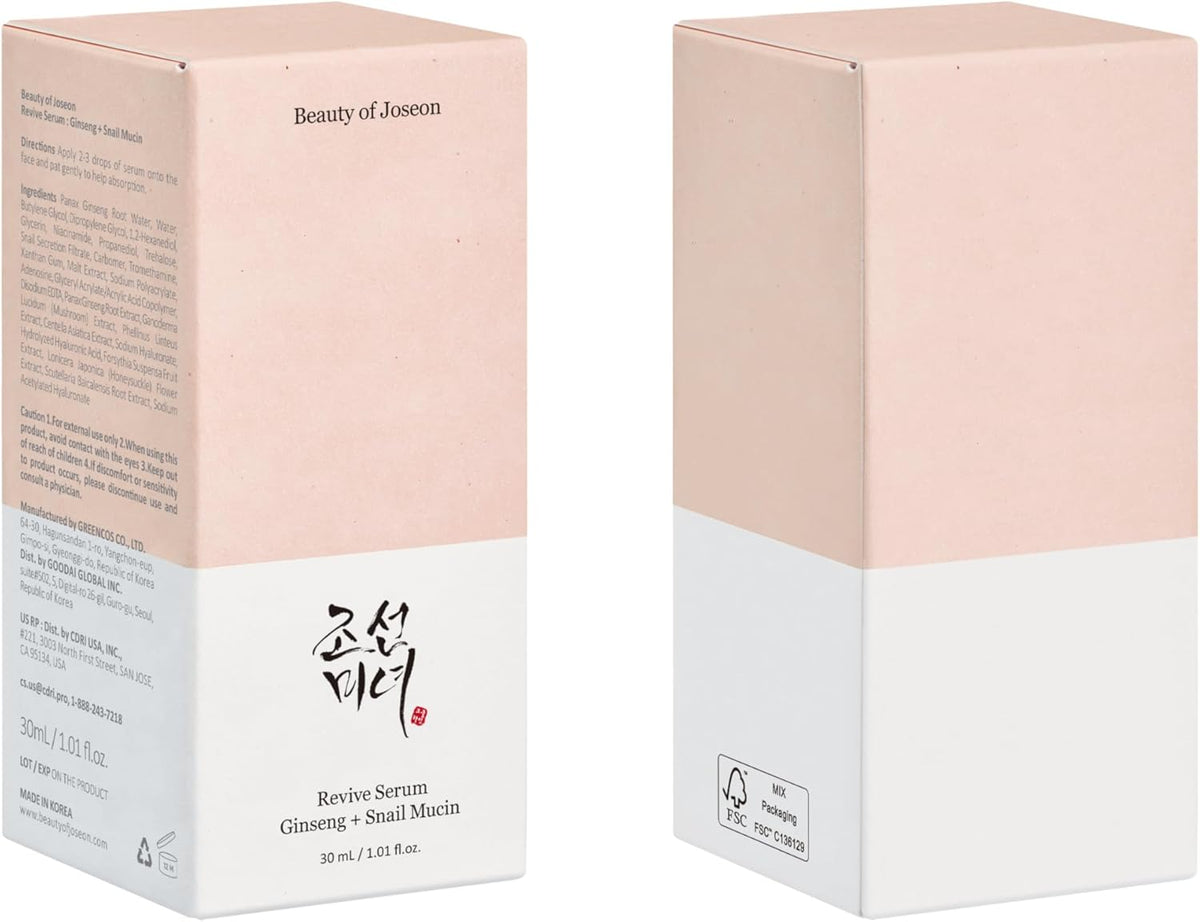 Revive Snail Mucin Ginseng Serum