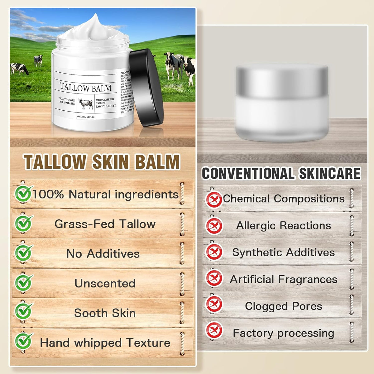 Beef Tallow for Skin