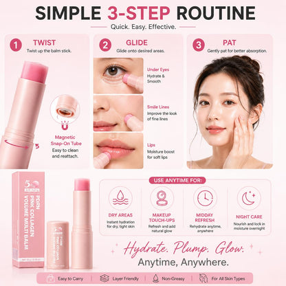 PDRN Pink Collagen Volume Multi Balm Stick